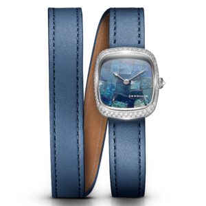 Dennison ALD Mini Opal Steel Diamond Blue Double