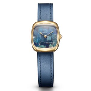Dennison ALD Mini Opal in Gold Blue Single