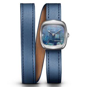 Dennison ALD Mini Opal in Steel Blue Double