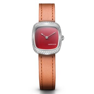Dennison ALD Mini Red Jasper Steel Diamond Red Single