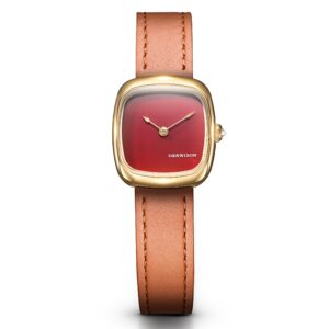 Dennison ALD Mini Red Jasper Gold Red Single