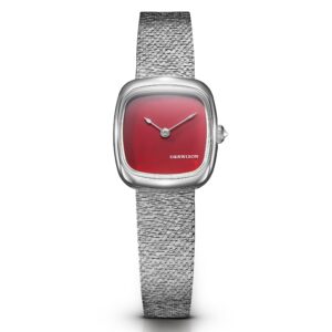 Dennison ALD Mini Red Jasper Steel Bark Mesh