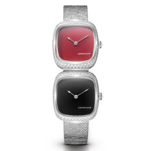 Dennison ALD Mini Red Jasper & Black Onyx Diamonds