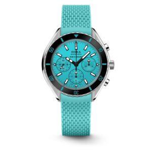Doxa SUB 200 C-GRAPH Aquamarine – Rubber