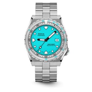 Doxa SUB 600T Aquamarine – Stainless steel / Stainless steel Sandblasted