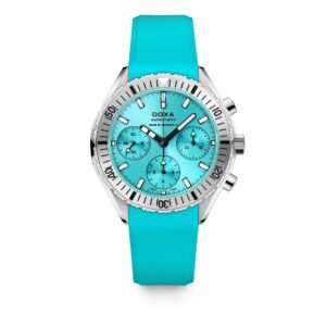Doxa SUB 200 C-GRAPH II Aquamarine – Rubber