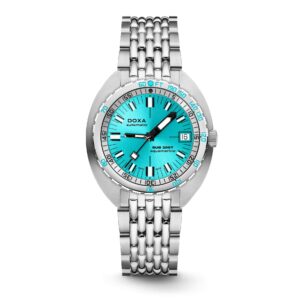 Doxa SUB 200T Aquamarine – Sunray / Stainless Steel