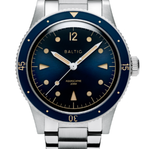 Baltic Aquascaphe Classic Blue Gilt – Flat link