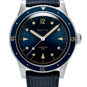 Baltic Aquascaphe Classic Blue Gilt – Rubber Sport Blue