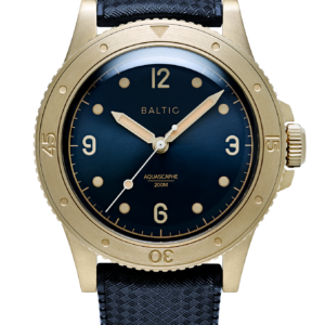 Baltic Aquascaphe Bronze Blue Gilt – Rubber Sport Blue