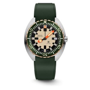Doxa DOXA Army DOXA Army, bronze bezel – Rubber strap green