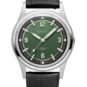 Baltic Hermétique Tourer Green – Rubber Sport Black
