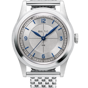 Baltic HMS 003 Silver Blue – Beads of rice straight