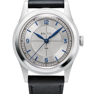 Baltic HMS 003 Silver Blue – Stitched Saffiano black