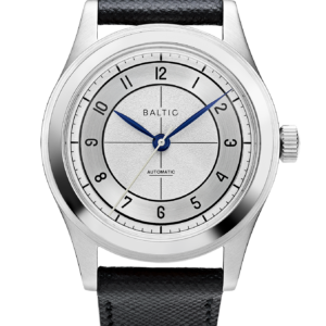 Baltic HMS 002 Silver – Stitched Saffiano black