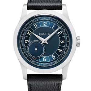 Baltic MR Roulette Blue – Stitched Saffiano black
