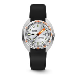 Doxa SUB 200T Searambler – Iconic sunray / Rubber