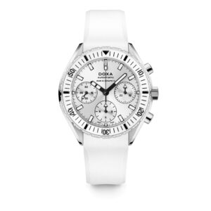 Doxa SUB 200 C-GRAPH II Whitepearl – Rubber / Ceramic