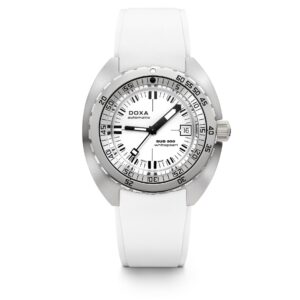 Doxa SUB 300 Whitepearl – Rubber