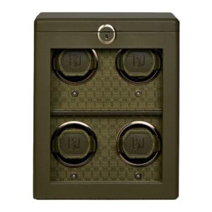 Earth 4 Piece Watch Winder - Olive