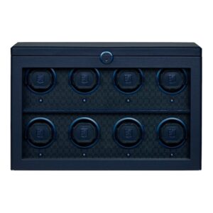Earth 8 Piece Watch Winder - Midnight Blue