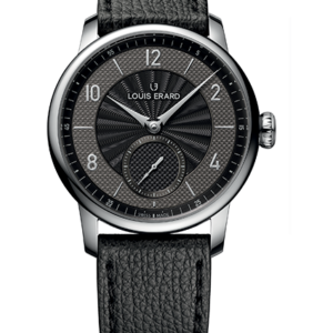 Louis Erard Petite Seconde Guilloché Anthracite Black