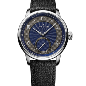 Louis Erard Petite Seconde Guilloché Anthracite Blue