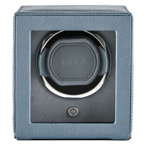 Cub Single Watch Winder with Cover - Future Grey