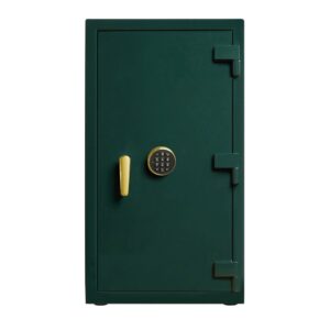 Atlas 4 Piece Winder Safe - Green/Gold