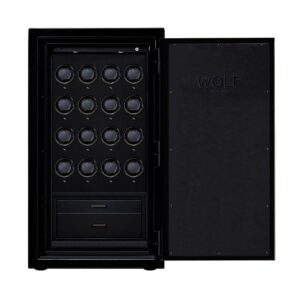 Atlas 16 Piece Winder Safe - Onyx/Gunmetal