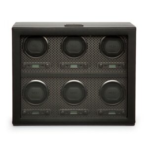 Axis 6 Piece Watch Winder - Powder Coat