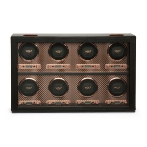 Axis 8 Piece Watch Winder - Copper