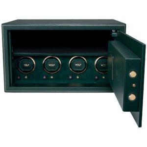The Den 4 Piece Watch Winder Safe - Green